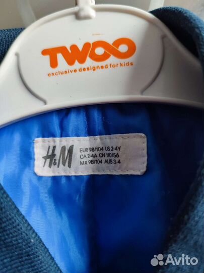 Куртка бомбер hm 98-104