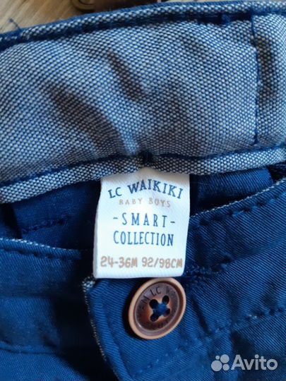 Рубашка с шортами на подтяжках 86-92