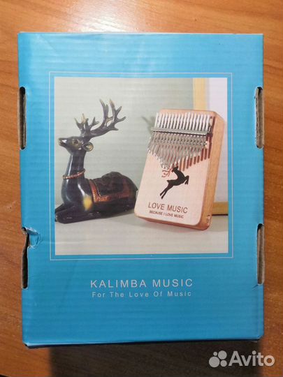 Калимба – африканское фортепиано, 17 нот