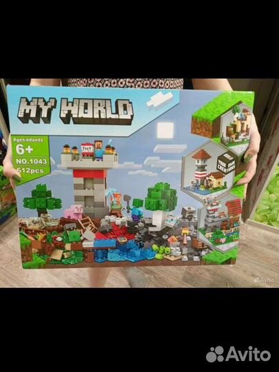 Лего конструктор Майнкрафт/ новый