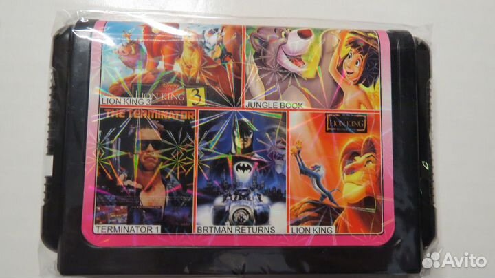 32 в 1 картридж игровой (16 bit)
