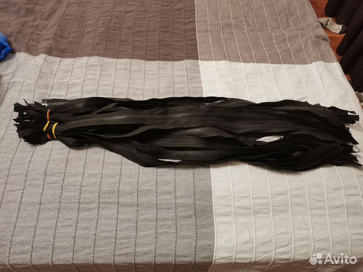 Молния трактор №8 разъём 85 см чёрный