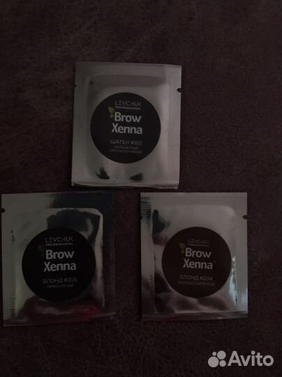 Хна для бровей brow henna