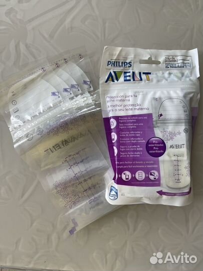 Пакеты Philips Avent для хранения грудного молока