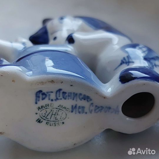 Коллекционные знаменитые фигурки Гжель