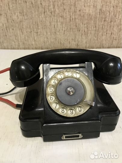 Старинный телефон 1962г