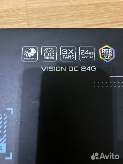 Gigabyte gtх 3090 на 24 гг