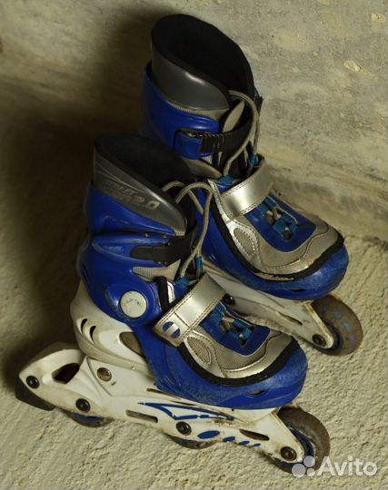 Роликовые коньки по стельке 19см