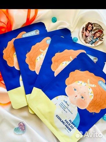 Маска для лица корейская от отечности