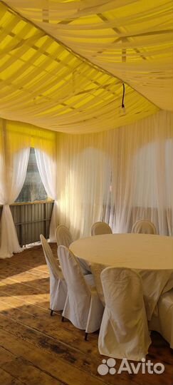 Коттедж/шатер для проведения свадьбы и мероприятий