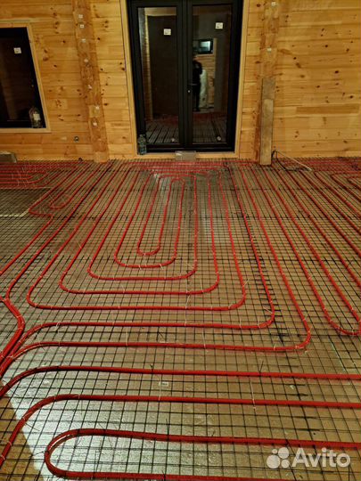 Монтаж отопления водоснабжения