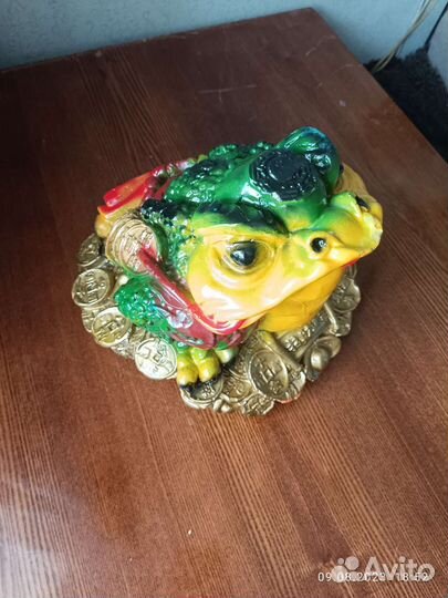 Копилка из гипса,Лягушка