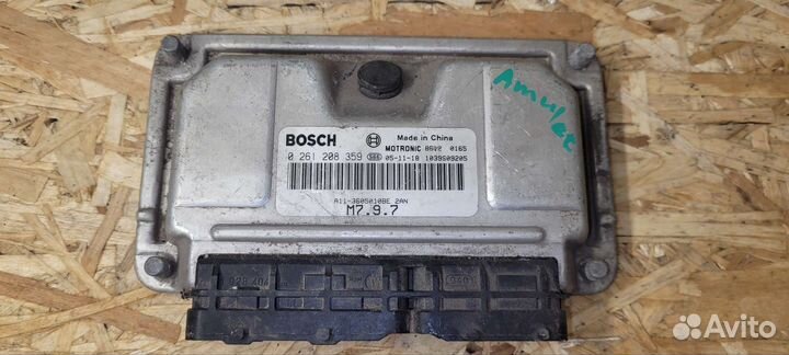 Блок управления двигателем Chery Amulet