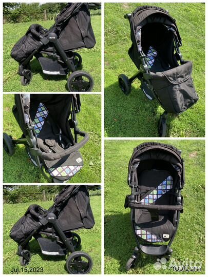 Прогулочная коляска книжка