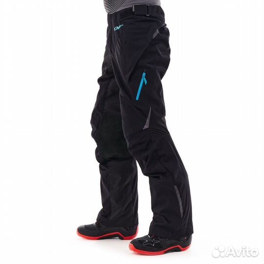 Штаны эндуро dragonfly Freeride Black/Blue 400160