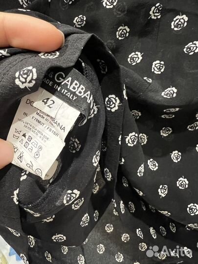 Шелковая блуза Dolce&Gabbana оригинал