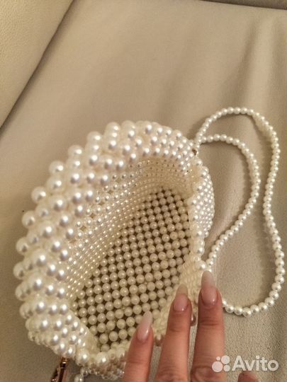 Сумка из бусин ручной работы
