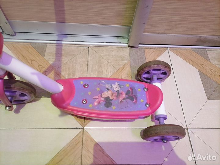 Самокат детский трехколесный