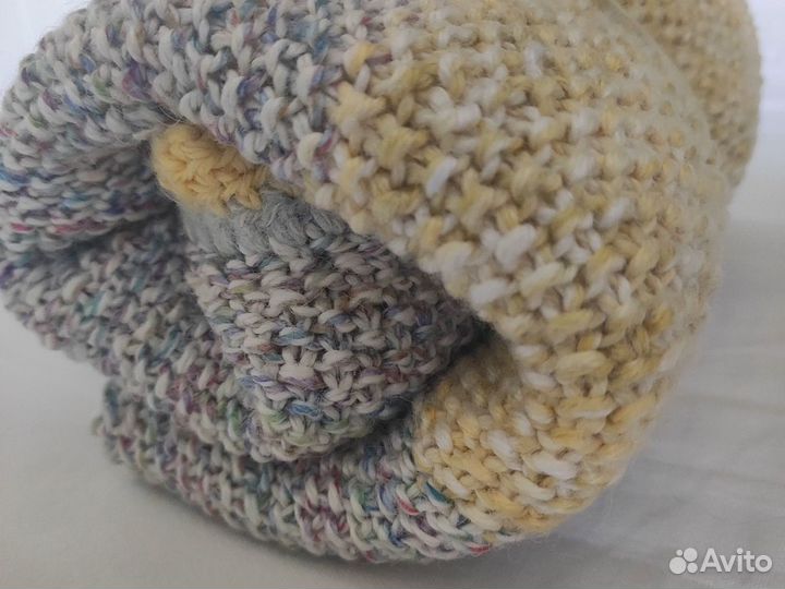 Детский вязаный плед для новорожденных