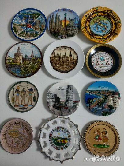 Тарелка декоративная коллекционная