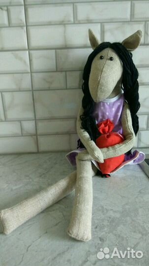 Интерьерная кукла, кукла ручной работы