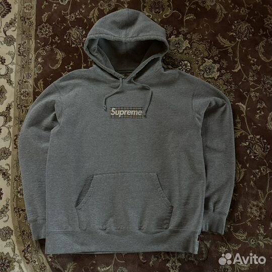 Supreme burberry box logo оригинал