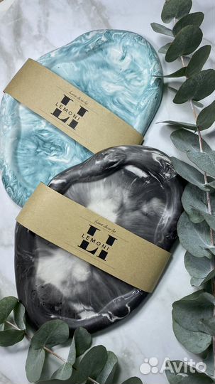 Поднос из гипса