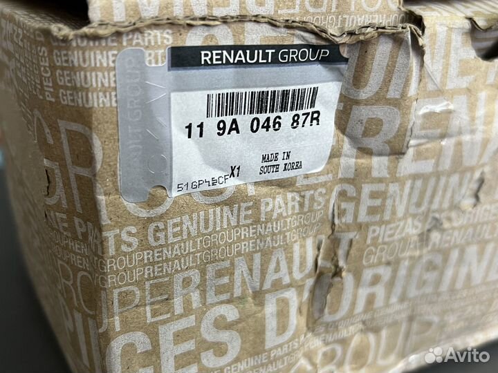 Комплект грм с помпой для renault K4M 119A04687R