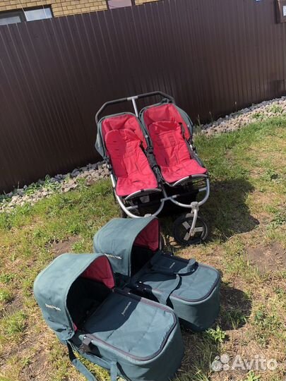 Коляска для двойни Bumbleride Indie Twin