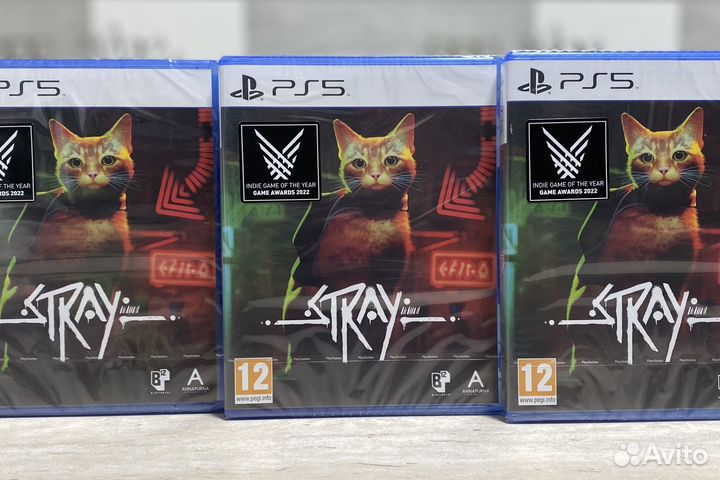Stray (Новый Диск, Русская Версия) Sony PS5