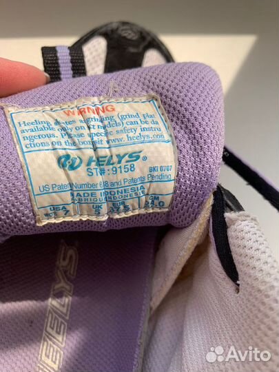 Кроссовки с роликом унисекс