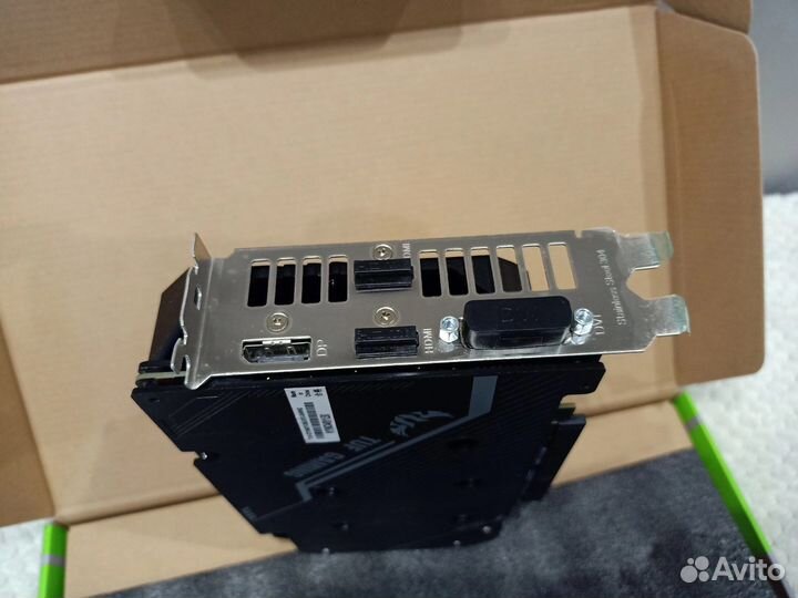 Новая видеокарта asus GeForce GTX 1660 Ti