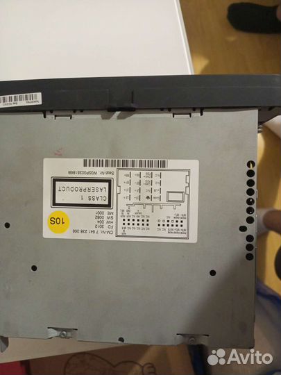 Штатное головное устройство Volkswagen RCD 310