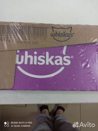 Влажный корм для кошек вискас