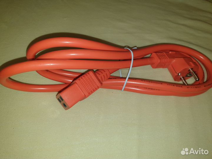 Кабель питания C19 (3*2,5кв.мм) длина 2м или 3м