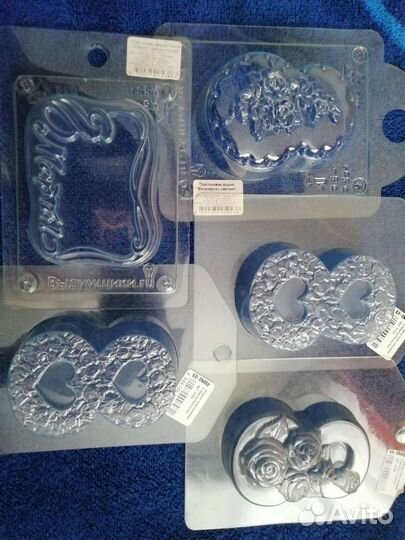 Пластиковые формы для мыла