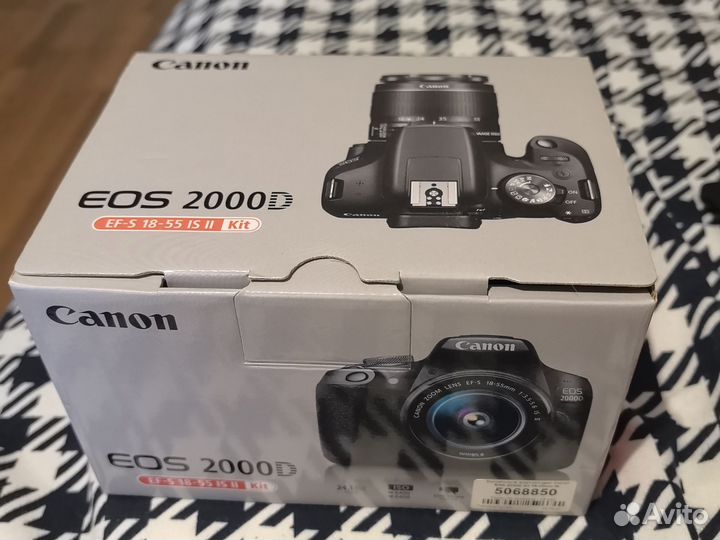 Фотоаппарат canon eos 2000d