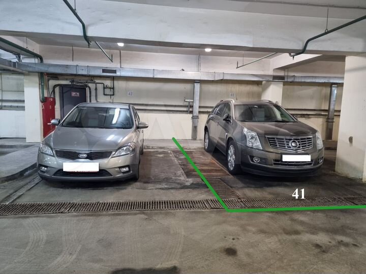 Машиноместо, 19 м²