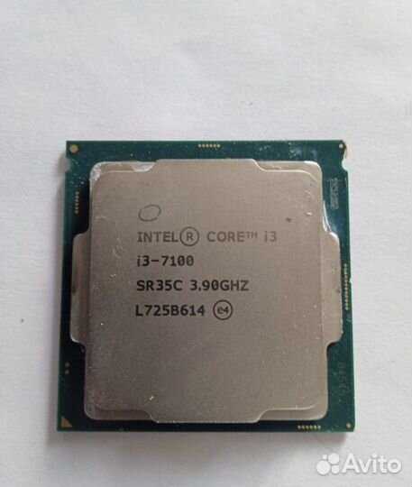 Процессор intel core i3 7100 1151 socket