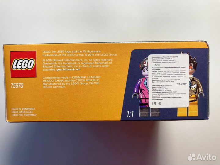 Lego Трейсер из Overwatch