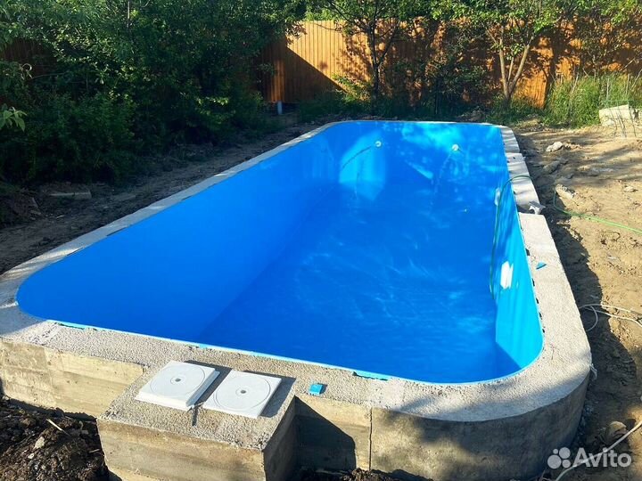 Бассейн 8x3 полипропиленовый