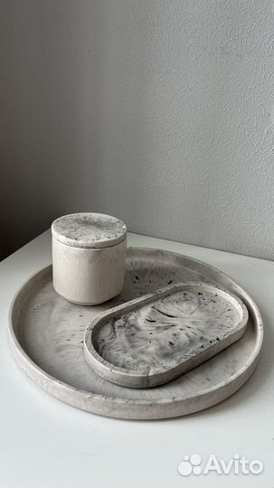 Поднос из гипса набор