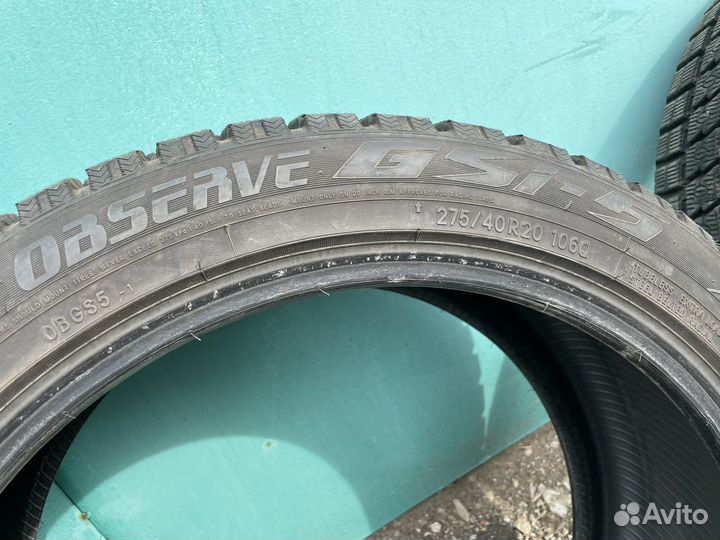 Toyo Observe GSi-5 275/40 R20 и 315/35 R20 110Q