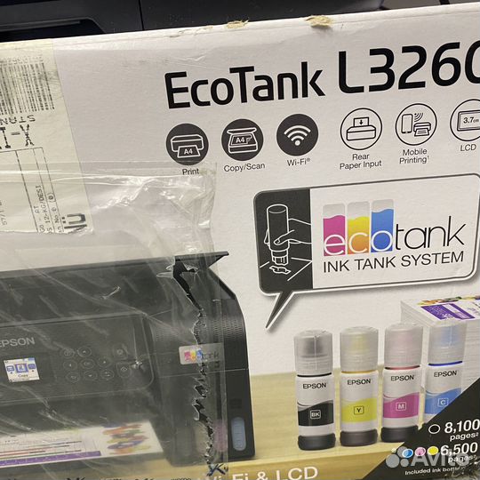 Краска Чернила для принтера epson