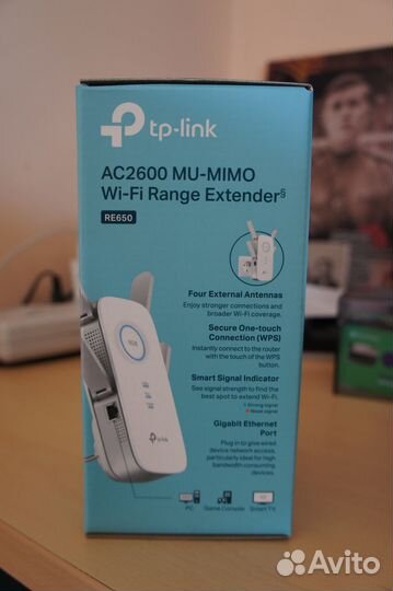 Усилитель WI-FI сигнала репитер tp-link RE 650