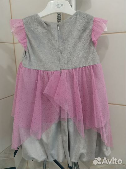 Новогодний костюм для девочки 104 мышка