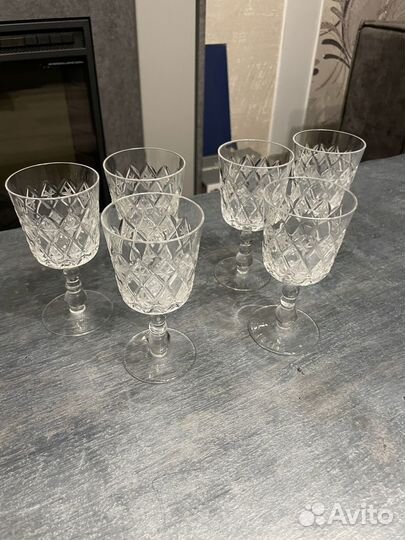 Хрустальные рюмки обьем 115мл СССР