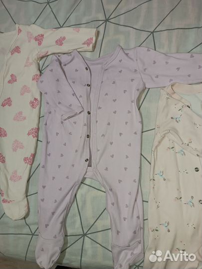Слипы для новорожденного 68 р для девочки