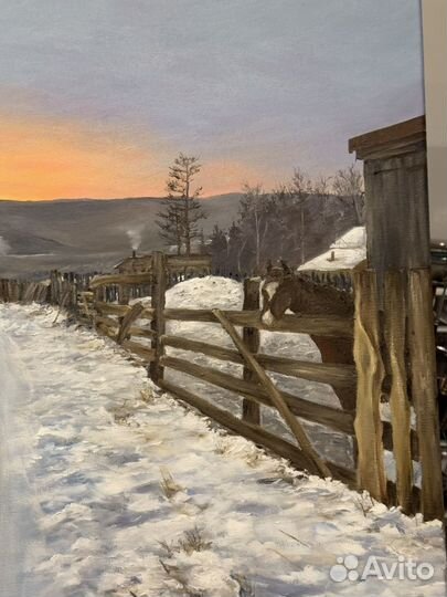 Картина маслом на холсте