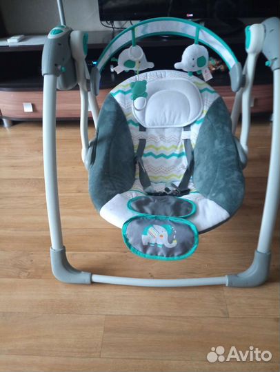 Детские электронные качели для новорожденных
